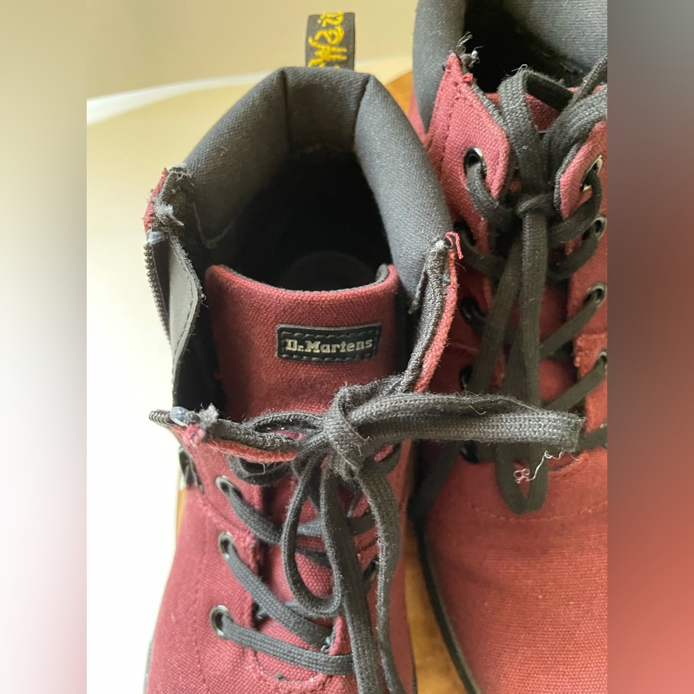 Doc Martins Canvas Maegley Boots - Picture 11 of 13